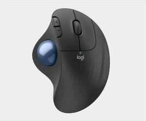 MOUSE WIRELESS LOGITECH ERGO M575S TRACKBALL Graphite Bolt+Blue ball, w/bluetooth 910-007029