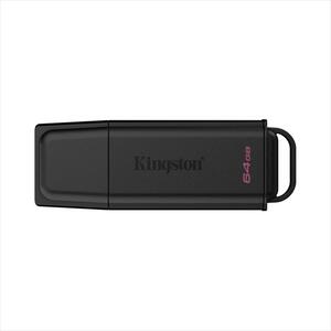 USB Flash Drive 3.2 Gen1 64GB KINGSTON DATA TRAVELER EXODIA G2, BLACK, DTXG2/64GB