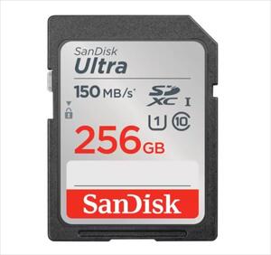 MEMORY CARD SANDISK SDXC 256GB ULTRA 150MB/s  SDSDUNC-256G-GN6IN