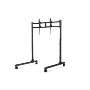 GAMING WHEEL MONITOR STAND ROUND TUBE FREESTANDING SINGLE NEXT LEVEL RACING, 21"-65", 24kg MAX, NLR-R010