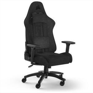 GAMING CHAIR CORSAIR TC100 RELAXED FABRIC, 120KG MAX, Black, CF-9010051-WW