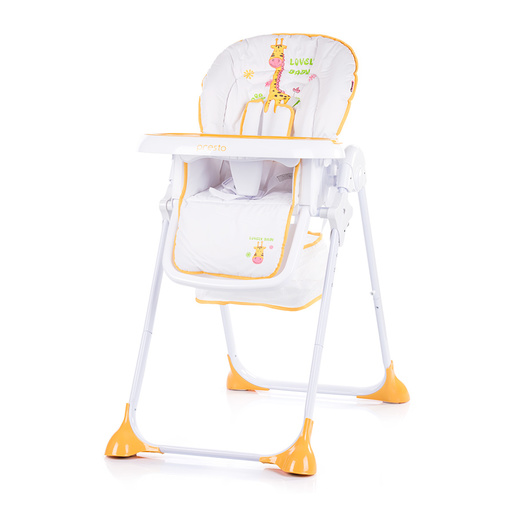 Chipolino High chair Presto Хранилка, портокалова