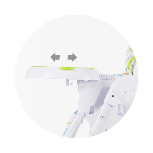 Chipolino High chair Presto Хранилка, сина