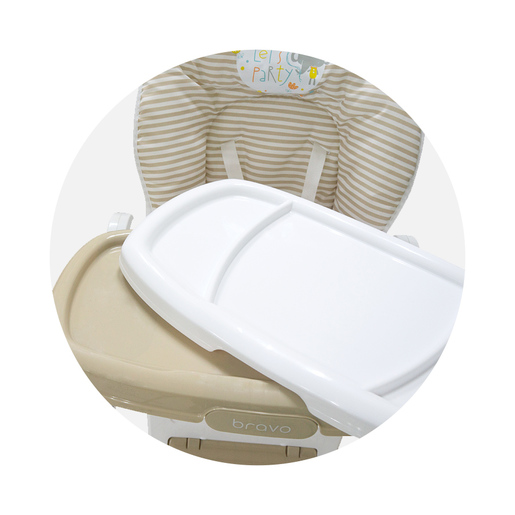 Chipolino High chair Bravo Хранилка