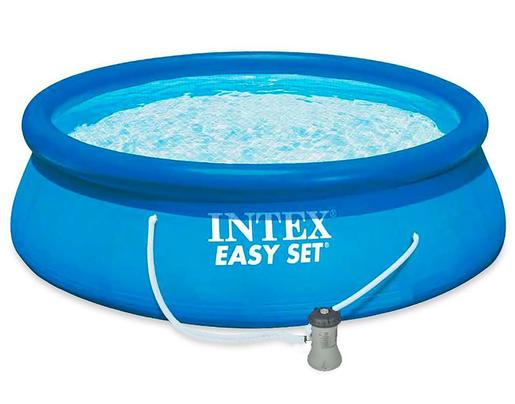 INTEX 28142 Easy Set 396 x 84 cm (со пумпа) 7290 l