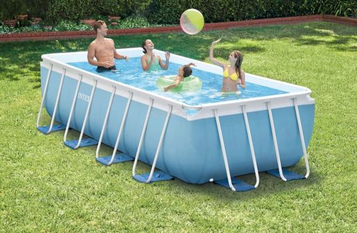 INTEX 26788 Prism Frame 400x200x100 cm co филтер пумпа и скали