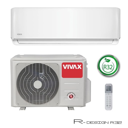 VIVAX COOL R DESIGN 3,5kW R32, инвертер клима уред