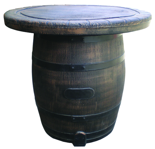 ROTO Маса во облик на буре 100x90cm