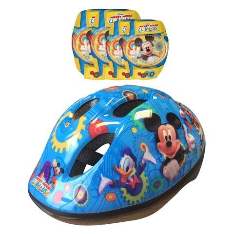 Kaciga, štitnici za kolena i laktove Mickey vel. S (53-56 cm)