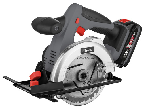 Iskra Xcross IX-CS07 Батериска циркуларна пила(без батерија)