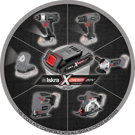 Iskra Xcross IX-JS07 Батериска убодна пила(без батерија)