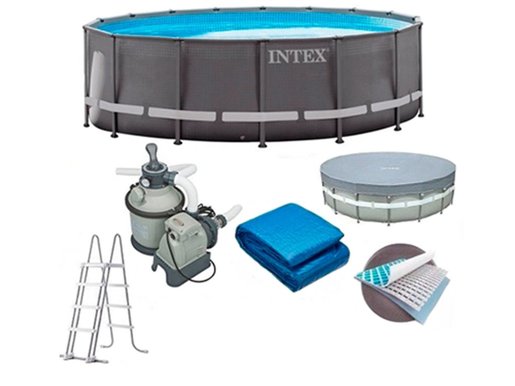 Intex 26326 Ultra XTR Frame 488x122cm монтажен базен со песочна пумпа
