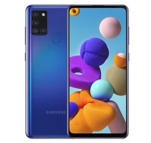 Samsung Galaxy A21s, 3/32GB Blue смартфон