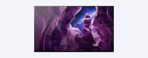 Sony OLED TV KD55A8BAEP, 4K Ultra HD, Bravia OLED, Android, Smart, 4K X1 HDR процесор Ultimate i Acoustic Surface Audio+™,