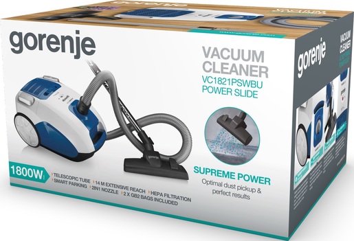 Gorenje Правосмукалка VC1821PSWBU