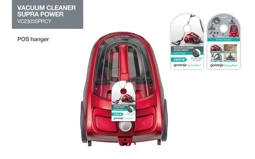 Gorenje Правосмукалка VC2303SPRCY