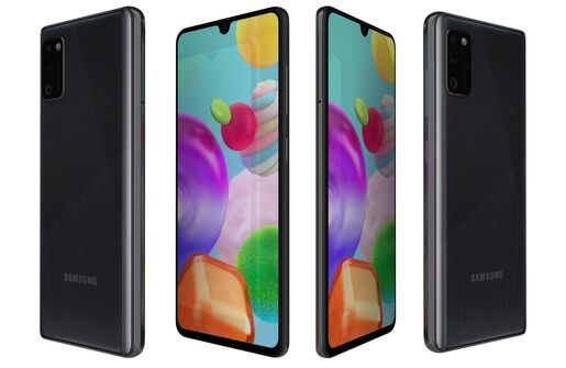 Samsung Galaxy A41 A415 4GB/64GB црн смартфон
