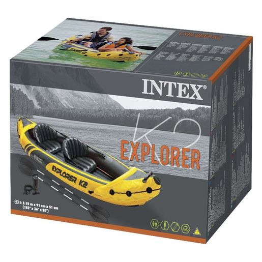 INTEX 68307 Explorer K2 312 x 91 x 51 cm кајак