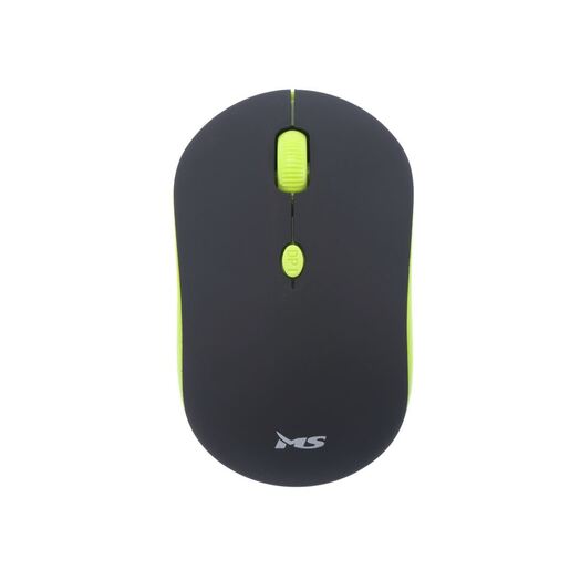MS FOCUS М102 безжичен глушец, зелен