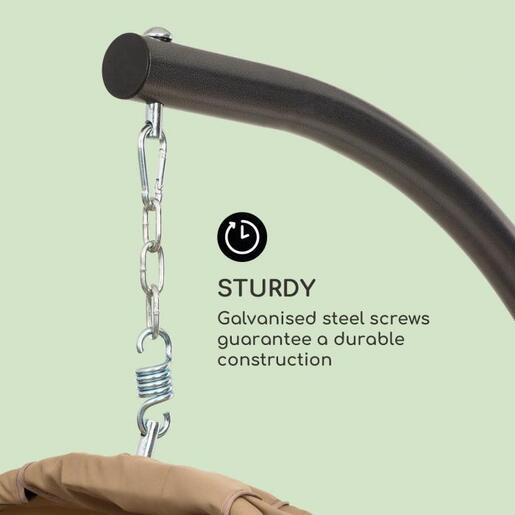 BLUMFELDT Bella Donna фотеља на лулашка (кремава)