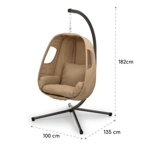 BLUMFELDT Bella Donna фотеља на лулашка (кремава)