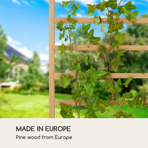 BLUMFELDT BLUMFELDT Modu Grow 100 UP дрвена мрежа за растенија, Жолта боја