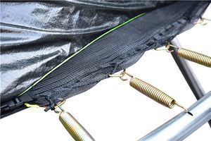 LEGONI 425cm FUN трамполина зелена со заштитна мрежа