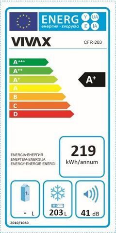VIVAX HOME CFR-203 хоризонтален замрзнувач