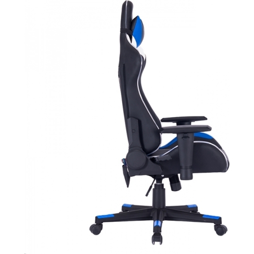 Bytezone Winner gaming стол, LED светла, далечинкси управувач црна/сина