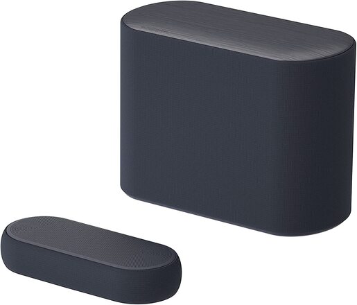 LG Eclair QP5 Sound Bar 3.1.2ch, 320W Power, Dolby Atmos & DTS:X with Upfiring Height Speakers Compact Design, 4K & HDR Passthrough, Black - 2021