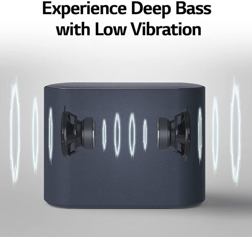 LG Eclair QP5 Sound Bar 3.1.2ch, 320W Power, Dolby Atmos & DTS:X with Upfiring Height Speakers Compact Design, 4K & HDR Passthrough, Black - 2021