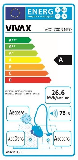 VIVAX VCC-700B Neo Правосмукалка