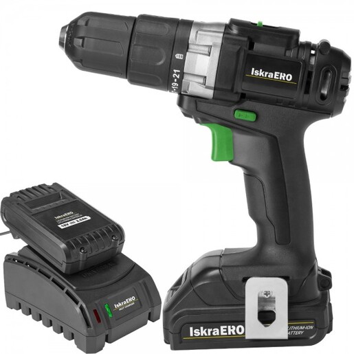 Iskra ERO IE-CD71-180S Батериска дупчалка 18V со куфер