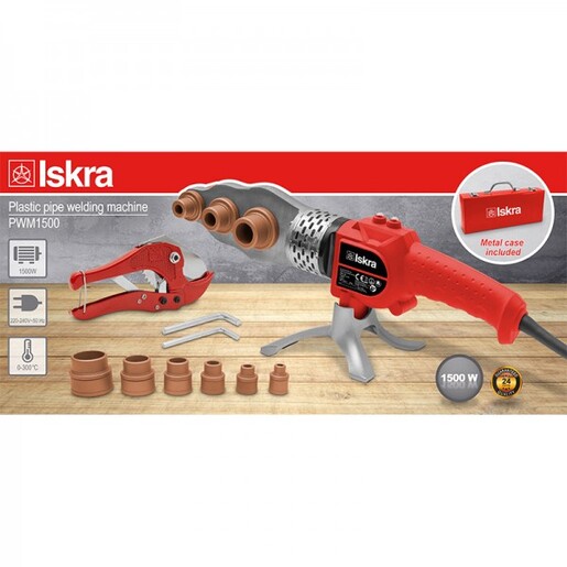 Заварувач на пластични цевки Iskra PWM-1500