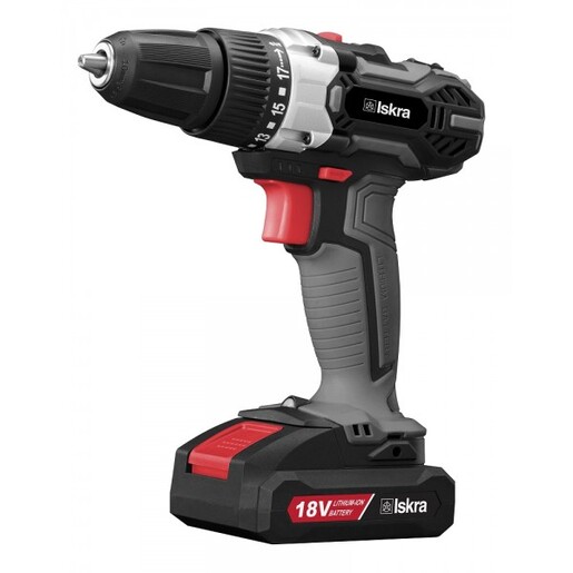 Iskra J0Z-CD01-180 Батериска дупчалка 18V