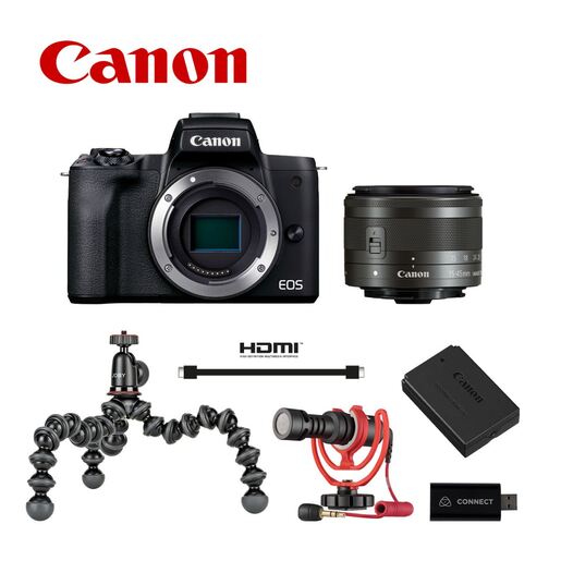 CANON MIRR EOS M50II Live Str Kit фото апарат