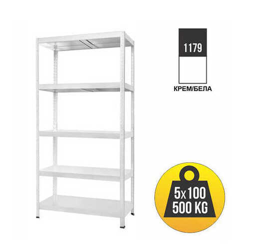 MAX 1179 DRUMY 1800Х1000Х400 5Х100KG МЕТАЛ/МЕТАЛ полица