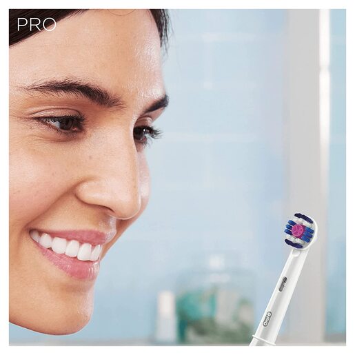 Oral-B D100 Vitality CrossAction Black+ Vitality 3D White Pink електрична четка за заби