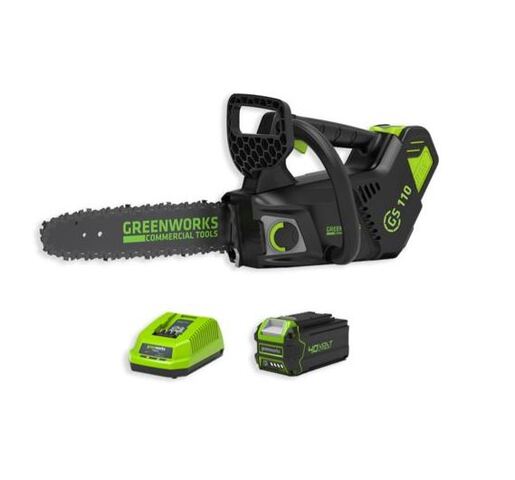 Greenworks Пила + батерија + полнач GD40TCSK2