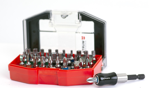 Wurth Сет вметоци со магнетен носач, универзален