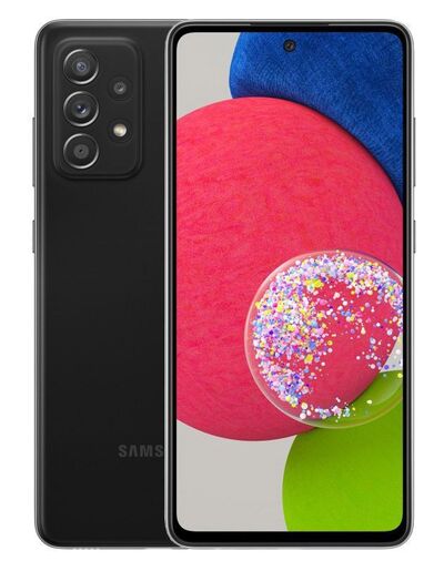 SAMSUNG Galaxy A52s 5G, 6/128GB. 64+12+5+5/32MP, 4500mAh (SM-A528BZKDEUC) 6+128GB Black DS смартфон