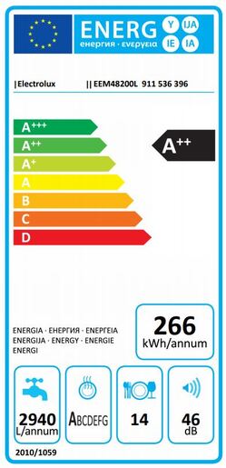 ELECTROLUX EES-48200L ВГР. МАШИНА ЗА САДОВИ