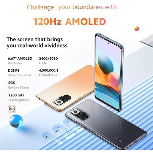 Xiaomi Redmi Note 10 Pro 6GB/128GB Onyx Gray смартфон