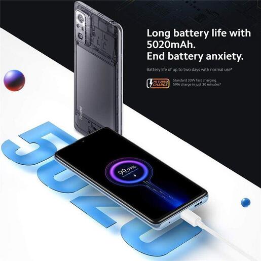 Xiaomi Redmi Note 10 Pro 6GB/128GB Onyx Gray смартфон