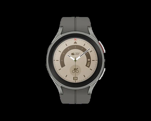 SAMSUNG Galaxy Watch 5 Pro (SM-R920NZTAEUC) Gray Titanium 45mm смарт часовник