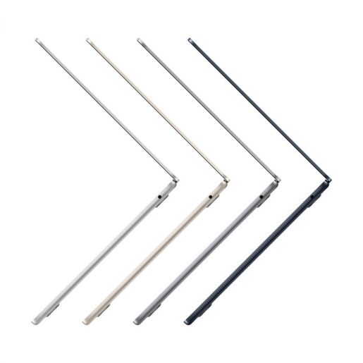 Apple MacBook Air, mly23cr/a, 13.6 Retina display 500nits, M2 chip 8‑core CPU, 10‑core GPU, 8GB RAM, 512GB SSD, Starlight, лаптоп