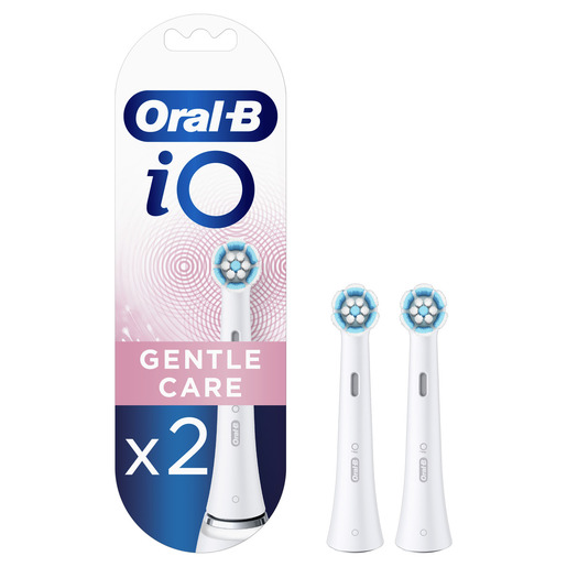 Oral-B iO Gentle Care White 2 бр. заменска глава