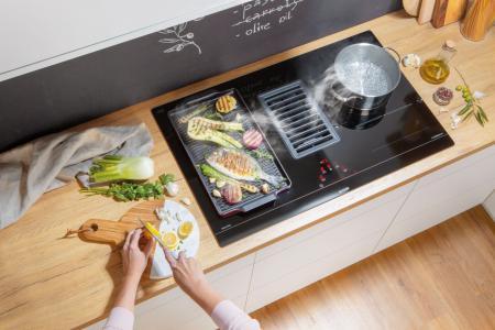 Gorenje HET949BSC AreaFlex Плоча со аспиратор