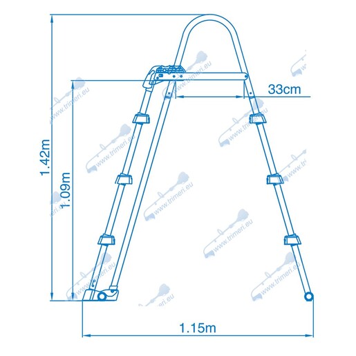 Intex 28075 скали за базени до 107цм височина