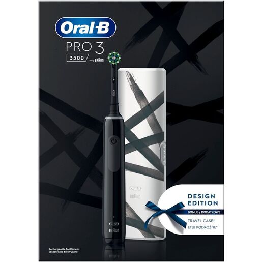 OralB PRO3 3500 black електрична четка за заби